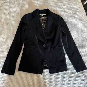 BODEN Black Velvet Blazer